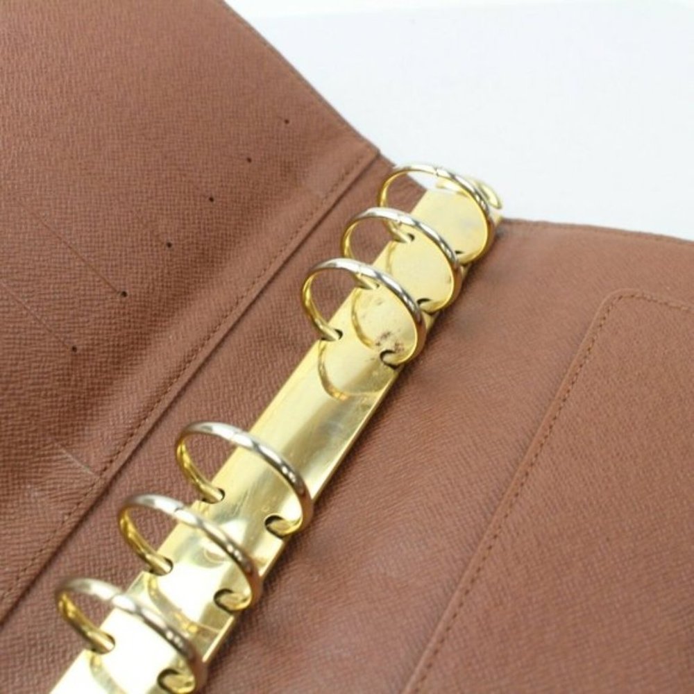 Auth Louis Vuitton Diary Cover Agenda MM Monogram - Picture 7 of 9